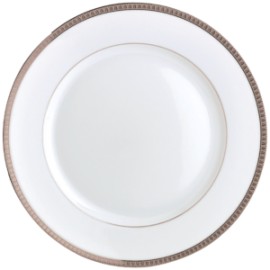 Plato llano Malmaison platino 26cm.