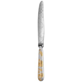 Cuchillo de mesa Jardin d’Eden dorado parcial